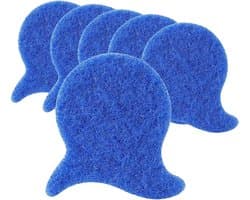 Huisdierhaarverwijderaar voor de was – Herbruikbare tool voor het verwijderen van honden- en kattenhaar – Verwijdert effectief haar, pluisjes en huidschilfers van beddengoed en kleding – Geschikt voor wasmachines en drogers (6 stuks) — afbeelding 1