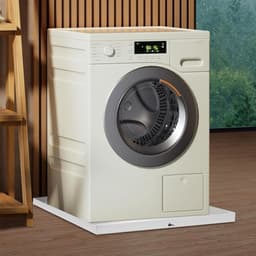 Opvangbak Wasmachine - Lekbak Droger - Voorkom Waterschade - Roestvrij Staal - 81x76x6.3 cm - Zilver — thumbnail 2