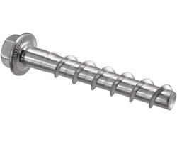 Beton Schroef Anker - Metselwerk Schroef - Snel Bevestigen - Geoptimaliseerd Draadontwerp - 7.62 cm - Gelegeerd Staal