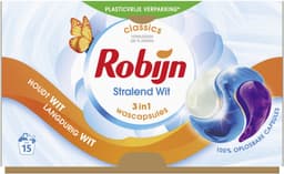 Robijn Wascapsules 3-in-1 Stralend Wit 15 stuks — thumbnail 1