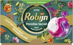 Robijn 3-in-1 Wascapsules Paradise Secret 15 stuks — thumbnail 1