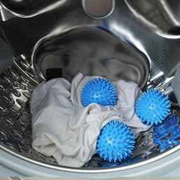 Energiebesparende droogballen voor de wasdroger - verzachtend en sneldrogend - blauw - 3 stuks — thumbnail 2