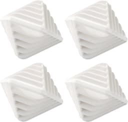Set van 4 herbruikbare antistatische wasballen, kubusvormige roerballen, geschikt voor wasverzachter in de wasmachine. Het gestructureerde oppervlak voorkomt dat kleding in de knoop raakt en verbetert het reinigingseffect. Afmetingen: 65*58*60 mm. — thumbnail 1