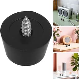 Speaker Isolatievoeten - Anti-trillingsdempers - Audio Verbeteren - Mechanische Isolatie - 20 Stuks - Zwart — thumbnail 5