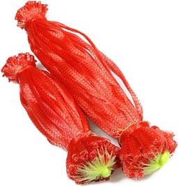 Fruit Netzakken - Groente Zakken - Voedsel Opslag - Herbruikbaar Gaas - 40 cm - N.v.t. — thumbnail 2