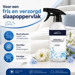 AeroRest matras spray 500 ml – verfrisser en vlek- & geurverwijderaar | voor luchtbedden, matrassen, slaapzakken en beddengoed — thumbnail 4