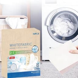 Textielverf Vellen - Kleurherstel Vellen - Kleding Opfrissen - Wasmachine Geschikt - 10 Stuks - Wit — thumbnail 3