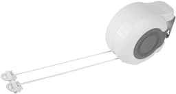 Intrekbare Kledinglijn - Drooglijn Dubbel - Ruimtebesparend Ophangen - Dubbele Lijn - 26 Meter - Wit — thumbnail 1