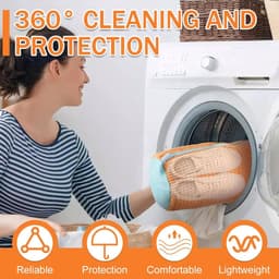 Schoenenzak voor de wasmachine, waszak voor schoenen, verstelbaar, 360 graden, waszak met ritssluiting, waszak met verborgen ritssluitingen — thumbnail 5