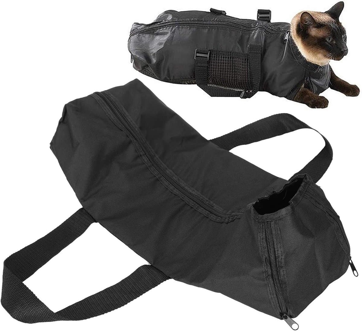 Honden- en kattenwaszak voor veilig trimmen van klauwen, baden en verzorging zonder krassen — afbeelding 1