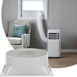 Afvoerslang Aansluiting - Airco Adapter - Koeling Verbeteren - Universele Pasvorm - 15 cm - Wit — thumbnail 4