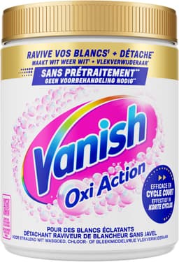 Vanish Oxi Action Vlekverwijderaar Poeder - Witte Was - 940g — thumbnail 1