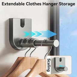 Uittrekbare Waslijn - Wandmontage Waslijn - Ruimte Besparen - Anti-doorhangend Ontwerp - 42 Meter - Wit — thumbnail 4
