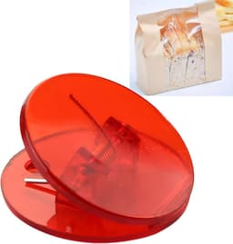 Voedselzakclip - Afsluitclip snackzak - Voedsel bewaren - Milieuvriendelijk plastic - 4x4x2 cm - Niet gespecificeerd — thumbnail 4