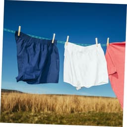 Waslijn Set - Reis Waslijn Kledinglijn - Kleding Drogen - Winddicht en Stevig - 3 Rollen - Zoals getoond — thumbnail 2