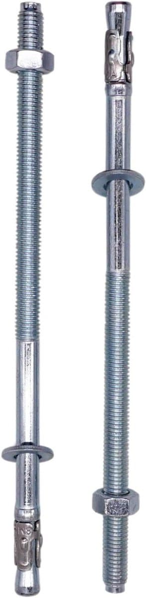 Wedge Anchors - Expansion Bolts - Concrete Fixing - Galvanized Steel - M8 x 195mm — afbeelding 1