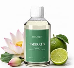 SteamStory Luxe Wasparfum Emerald - Bloemige geur met limoen, lotusbloem & muskus - 250 ml — thumbnail 1