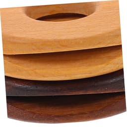 Snackzak Afsluitklemmen - Voedsel Zakklemmen - Voedsel Bewaren - Natuurlijk Houtmateriaal - 2 Stuks - Houtkleur — thumbnail 2