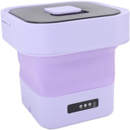 Dailygoods - Draagbare wasmachine - Mini-wasmachine met centrifuge - 10 liter - Inklapbare wasmachine - Geschikt voor thuis en onderweg - Compact formaat — thumbnail 1