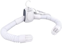 Jhubersproducts - Draagbare Droger voor Kleding - Sneldrogend Wasdrogerrek - Ruimtebesparend en Compact - Wit - Elektrische Kledingdrooghanger - Ideaa — thumbnail 1
