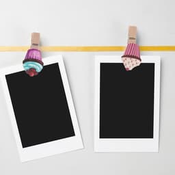 Mini Houten Clips - Decoratieve Knijpers - Foto's Ophangen - Ijssculptuur Design - 43 cm - Multicolor — thumbnail 2