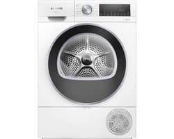 Siemens WQ33G1DANL IQ500 – Wasdroger - Warmtepompdroger - 8 kg - Auto Dry droogt automatisch tot de gewenste droogtegraad - Wit