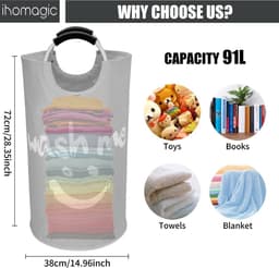 Waszak – ruime waszak – grote waszakken – laundry bags – laundry bag — thumbnail 3