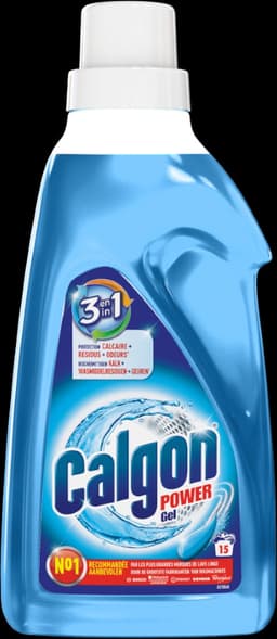 Calgon 3 in 1 Power Gel Wasmachine Reiniger en Anti kalk - 750 ml x3 — thumbnail 1