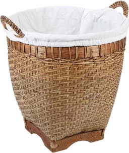 Rotan wasmand Lea met handvat — thumbnail 3