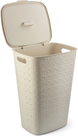 Curver Softex Wasmand met Deksel 56L - 2 stuks - Beige — thumbnail 5