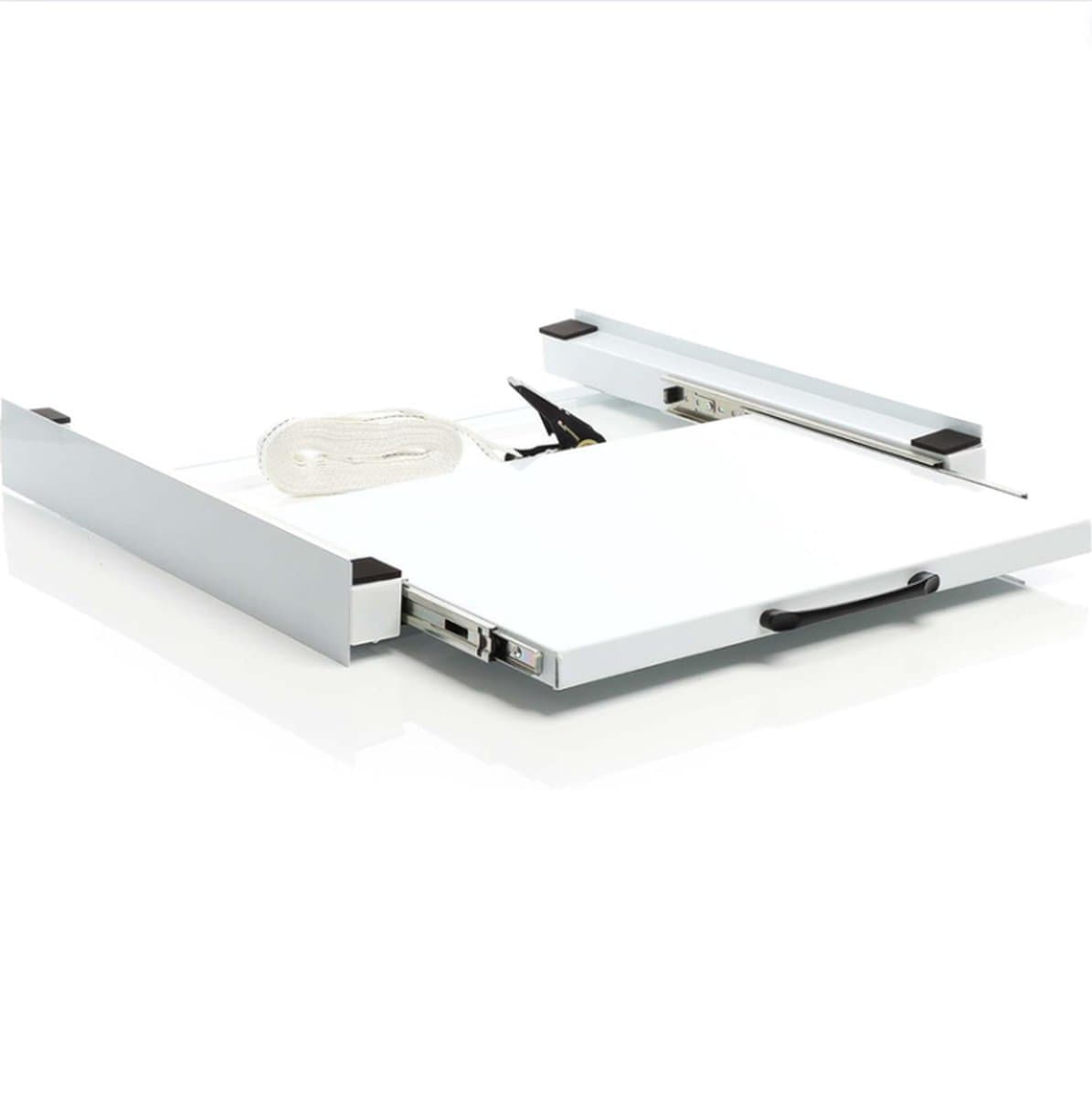 Tussenstuk Wasmachine Droger - Stapelkit Wasmachine Droger Universeel - Stapelkit Wasmachine Droger Met Uittrekbaar Plateau — afbeelding 1