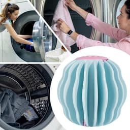 6 stuks Wasballen Wasmachine - Herbruikbaar Pluisverwijdering Klitvrij | Kleding Zacht schoon Geoptimaliseerde wasroutine voor dames Heren Moeders Reizigers — thumbnail 4