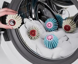 6 stuks Wasballen Wasmachine - Herbruikbaar Pluisverwijdering Klitvrij | Kleding Zacht schoon Geoptimaliseerde wasroutine voor dames Heren Moeders Reizigers — thumbnail 1