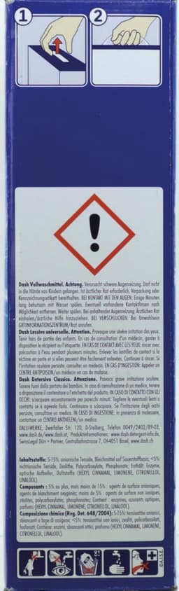 Dash XXL PACK Alpenfris Universeel Waspoeder - 6 kg (100 Wasbeurten ) — thumbnail 3