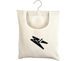 Canvas Waszak - Opbergorganizer - Wasknijpers Houden - Stevig Materiaal - 28x32cm