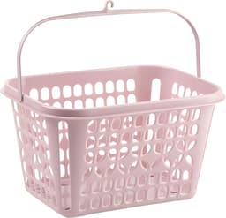 Plasticforte Knijpermandje - roze - 20 x 25 cm - kunststof - wasknijpertasje/knijperzak — thumbnail 4
