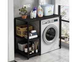 Wasmachine Plank - Werkblad Droger - Ruimte Besparen - Robuuste Constructie - 90x60x95CM