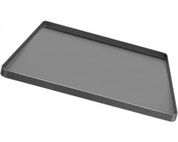 Afvoerbak Mat - Lekbak Onderlegger - Apparaat Bescherming - Opstaande Rand - 60x50cm - Zwart
