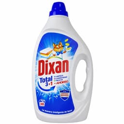 Dixan - Total - Effective Cleaning Action - Vloeibaar Wasmiddel - 1,5L - 30 Wasbeurten — thumbnail 1