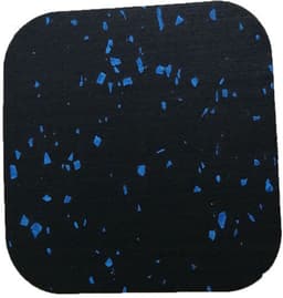 4-delige set: Anti-vibratiepads, geluiddempende matten, premium wasmachinepads, rubberen vloerbeschermers — Geschikt voor wasdrogers, meubels, kasten, enz. (100 x 100 x 10 mm) — thumbnail 2