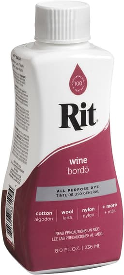 Rit Liquid Dye Wine - Rit Dye - Rit — thumbnail 4