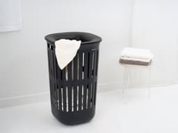 Brabantia Collect-It Wasmand - set van 2 - met Deksel - 55 l - Black — thumbnail 4