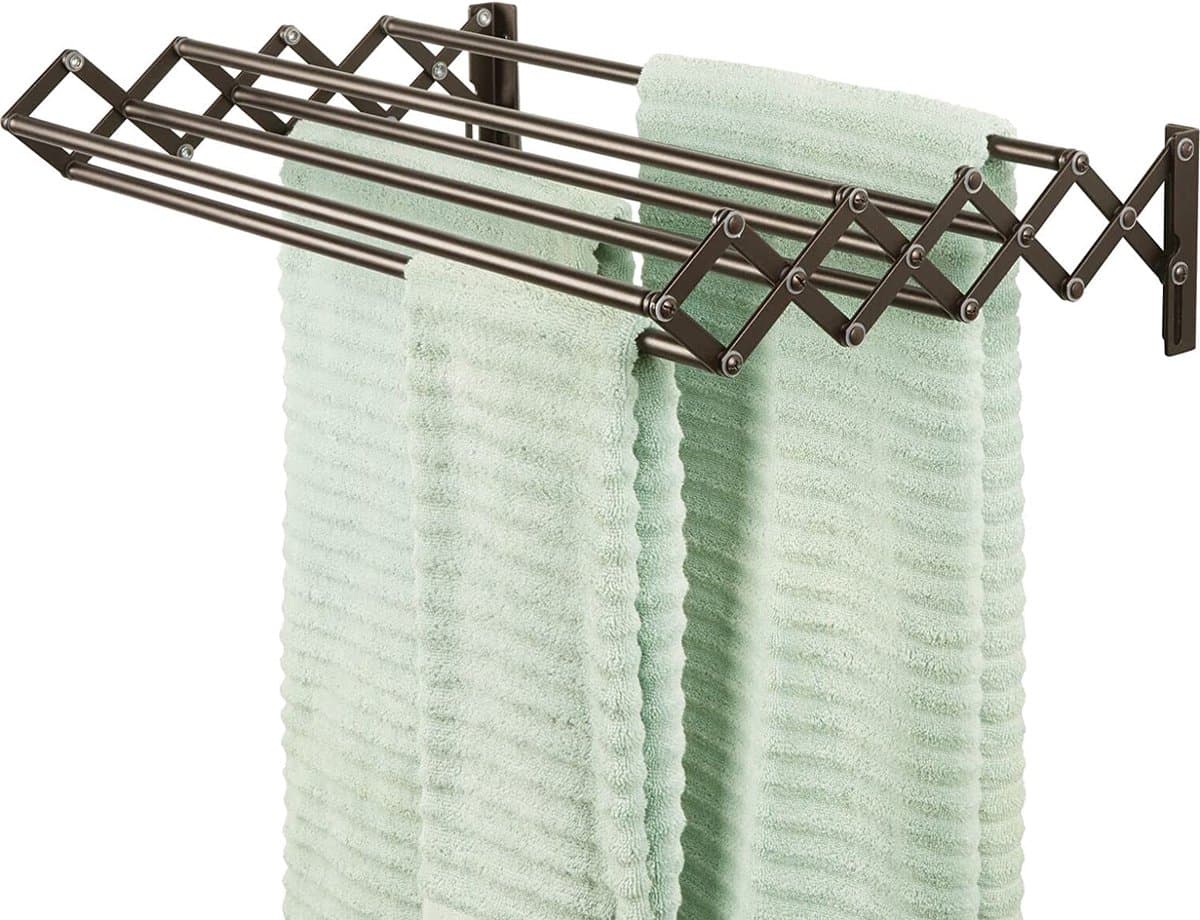 Inklapbaar Droogrek Universeel – Laundry Drying Rack - Wasrek voor in de Badkamer/Tuin/Slaapkamer/Balkon – Duurzam 59.94 x 38.86 x 11.94 cm; 940 gram — afbeelding 1
