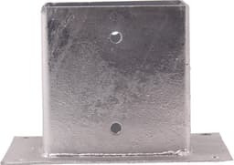 Paalhouder op plaat 121 mm — thumbnail 1