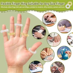 Inovra Plus - Magnetische acupressuur set voor acupressuurmassage - 4 stuks ballen, 10 ringen, 4 armbanden, 2 clips, 1 vingermassageroller - Metaal massageringen en egelbal - Ontspanning en verlichting van pijn — thumbnail 4