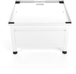 Wasophoogte® Wasmachine verhoger met lade - Wasmachine opbouwmeubel - Wasmachine sokkel - 42cm hoog - Wit - Universeel - 65*60,5 (LxB) - Inclusief wandbeugels — thumbnail 1