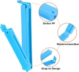 Allecto Plus - Kleurrijke Wasknijpers voor Levensmiddelen en Sluitzakken - 40 stuks - Handig in de Keuken - Ruime keuze kleuren — thumbnail 5