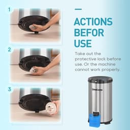 RFWR® Energiezuinige 4kg Wasdroger met 3200 RPM en Gravity Drain — thumbnail 3