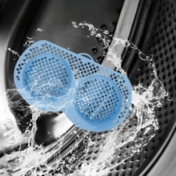 1stuk - Siliconen waszak voor bh's - Waszak voor lingerie - Beschermer voor lingerie voor dames - Geschikt voor wasmachine/droger - Vormvast - Blauw — thumbnail 3