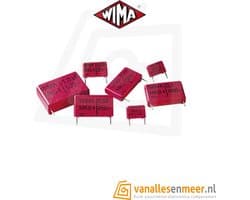 470NF 0.47UF 100V 10% POLYESTER FILM BOX TYPE CAPACITOR WIMA MKS2